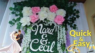 Affordable Wedding Decoration Ideas at Home [upl. by Mohamed]