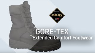 GORETEX Extended Comfort Footwear How It Works [upl. by Brittney]