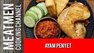 Ayam Penyet  印尼炸鸡 [upl. by Melanie407]