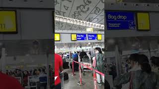 Kolkata Airport l Kolkata to Bangalore Flight travel flight airport [upl. by Wadleigh]