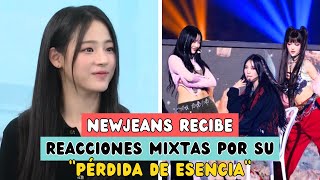 NEWJEANS RECIBE REACCIONES MIXTAS POR SU “PÉRDIDA DE ESENCIA” [upl. by Acinorehs57]