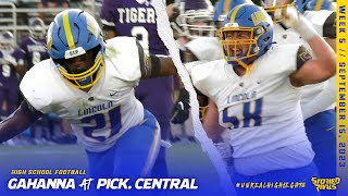 Gahanna SHREDS Pick Central for Fifth Straight Win 4914 [upl. by Yroffej]