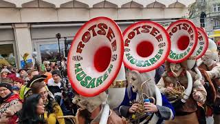 RotseeHusaren Ebikon Fasnacht Luzern 2024 Schmudo Teil 1 [upl. by Zsazsa]