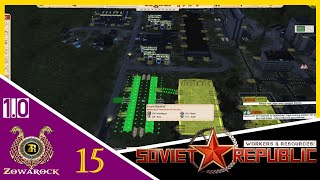 Workers amp Resources Soviet Republic 10 gameplay deutsch ⚒ 15 BahnhofZange [upl. by Beulah]