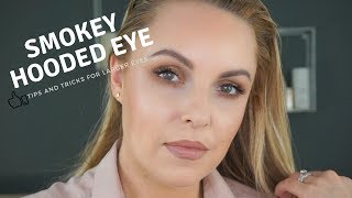 Gold Bronze Smokey Eye for Hooded amp Deep Set Eyes Elle Leary Artistry [upl. by Ahsotan]