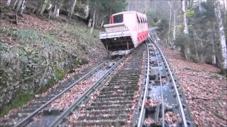 Standseilbahn 643001 Schwyz Schlattli  Stoos Bergfahrt  Funicular [upl. by Rehpotsrik]