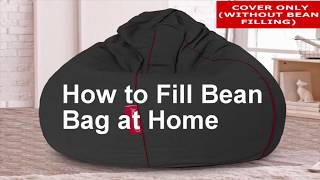 How to Fill any Bean Bag in Seconds [upl. by Geithner]