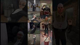 Evil Nun Vs Psychopath Vs Evil Nun 2 Vs Mr Meat Vs Ice Scream 8 Vs Mr Meat 2 Vs Evil Nun Rush [upl. by Duky]