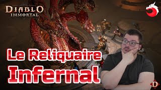 Diablo Immortal  Reliquaire Infernal infos et fonctionnement [upl. by Vokaay]