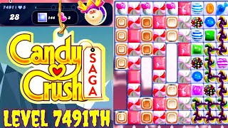 Level 7491th Candy Crush Saga Live Streaming On YouTube By Sankat Mochan Vlogs [upl. by Adnah]