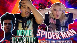 SpiderMan Across the Spiderverse  Movie Reaction  First Time Watching [upl. by Rihana]