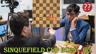 BIG BLUNDER Praggnanandhaa vs Wesley So  Sinquefield Cup 2024  R5 [upl. by Yasnyl874]