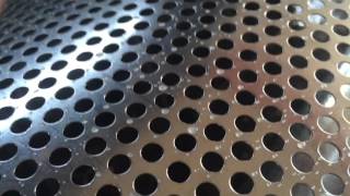 perforated metal mesh machine for rol [upl. by Uhsoj]