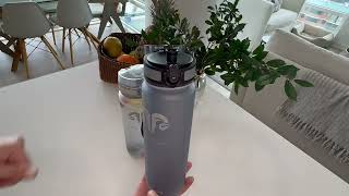 Embrava Best Sports Water Bottle 32oz Large Fast Flow Flip Top Leak Proof Lid Review [upl. by Aralomo873]