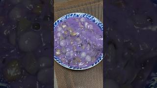 Ginataang bilo bilo ube flavor food trending filipinofood dessert food youtubeshorts yummy [upl. by Yecram]