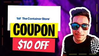 The Container Store Coupon Code 10 OFF  The Container Store Promo Code  Still Work [upl. by Semajwerdna581]