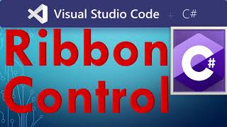 How to add Ribbon Control in Winforms C [upl. by Aleedis469]