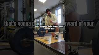 Here’s a common deadlift error Any questions Drop them below [upl. by Jere]