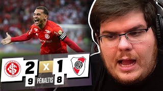 CASIMIRO REAGE A INTERNACIONAL 2X1 9X8  PENAL RIVER PLATE ðŸ˜® casimiro [upl. by Oag]