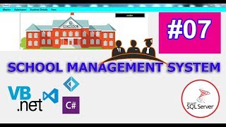 CMini School Management System Project VBNET  Add Total Class Fee Part07 [upl. by Firman]