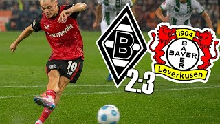 Mehr PECH geht nicht… Gladbach verliert in LETZTER Sekunde gegen Leverkusen 23 [upl. by Tacita999]