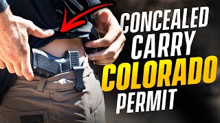 How to get your Colorado concealed carry permit Updated [upl. by Ridinger228]