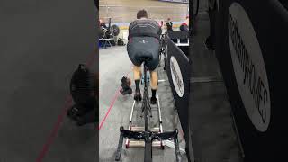 Roller sprints and single leg pedalling drills cycling [upl. by Emmalee393]