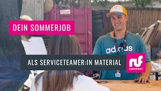 Sommerjob Serviceteamerin Material  ruf Jugendreisen [upl. by Keffer473]