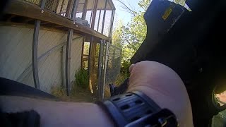 Body camera footage shows moments leading up to chimp being killed [upl. by Nyasuh463]