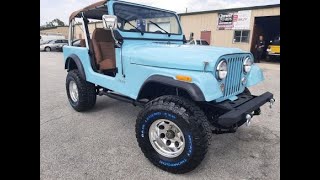 1979 Jeep CJ7 304 V8 Automatic EZCustom4x4com EZJEEPS [upl. by Annavaig61]