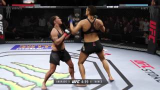 Jessica Andrade Vs Amanda Nunes [upl. by Demetris]