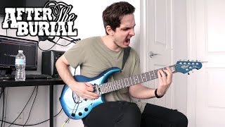 AFTER THE BURIAL  Exit Exist  GUITAR COVER 2019 [upl. by Adiarf]