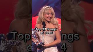 Top Ten Songs of 2024 shorts spotify taylorswift songs [upl. by Arutek]