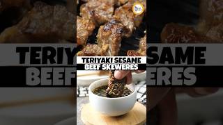 Teriyaki Sesame Beef Skewers Recipe By Food Fusion [upl. by Thetis231]