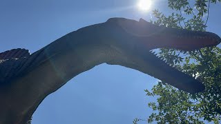 Dinosaur Island Walkthrough amp Boat Ride  Columbus Zoo amp Aquarium 2024 [upl. by Aicatsana]