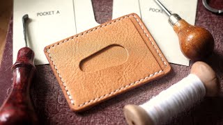 How to Make a Minimalist Wallet FREE PATTERN [upl. by Ical]