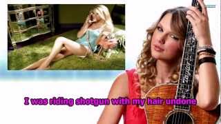 Taylor Swift  Our Song Instrumental Lyrics [upl. by Leizar99]