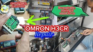 HOW I FIXED OMRON H3CR TIMER OF WALK IN FREEZER  CHILLER [upl. by Mandelbaum]