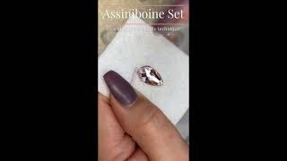 Beading Tutorial  Twoneedle flat stitch earring with edging [upl. by Aitas]