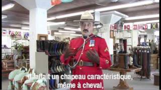 Luniforme de la gendarmerie royale du Canada  Alberta Canada [upl. by Marguerite]