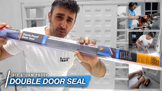 How to Install a STORM PROOF Double Door Bottom Seal  Raven RP4 Custom Guide ⛈️🔨 [upl. by Lihka419]