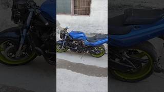 Suzuki gsxr 750 old model modification shortvideo [upl. by Noelopan]