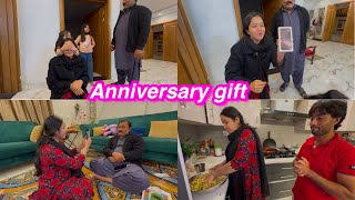 Finally 16 pro max  Anniversary gift doni wife ko mila  sitara yaseen vlog [upl. by Hastie]