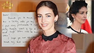 Rose Hanbury The Marchioness of Cholmondeley sent a handwritten reply to fans [upl. by Eidnew]