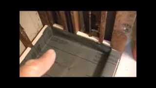 How To Install Showerpan Liner amp Mortar [upl. by Hajile611]