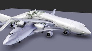 Plane Crash Test of a Boeing 747 WIP [upl. by Lambart896]