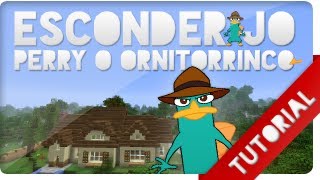 Esconderijo do Perry o Ornitorrinco  Redstone Tutorial 33 [upl. by Ahsyad274]