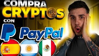 Ya Puedes COMPRAR CRIPTOMONEDAS con PAYPAL en 2024 Tutorial [upl. by Eedrahc]