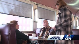 Voters at Lancaster diner react to Trumps primary win [upl. by Eirrok59]