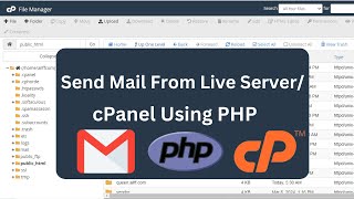 How To Send An Email From A Live ServerCPanel Using PHP  2024 [upl. by Yrome351]